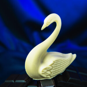 Cisne con Chocolate Blanco